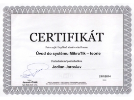 Certifikát - foto č. 6